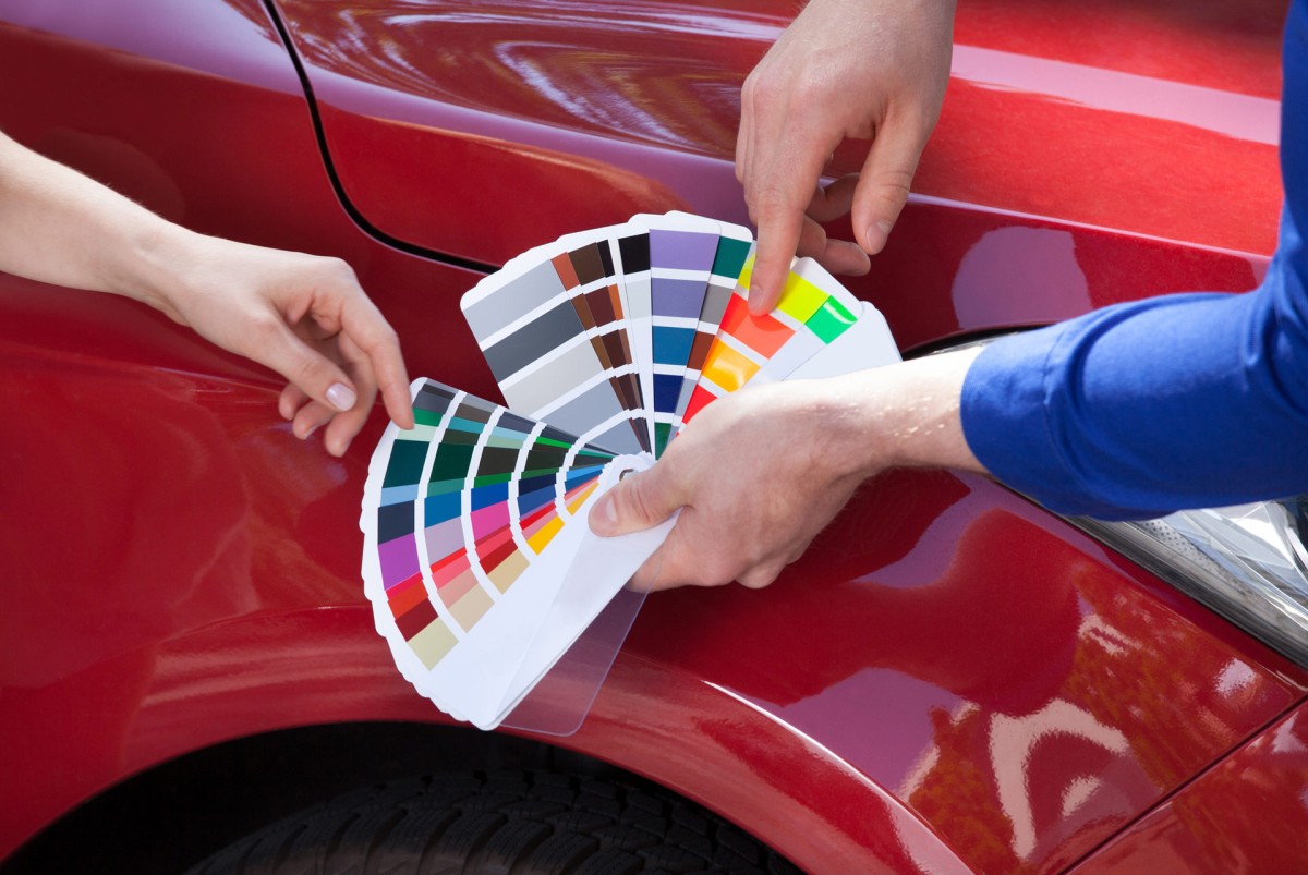 Подбор краски по VIN коду автомобиля